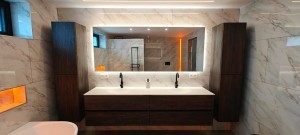 Oglindă Shape 04 +  ambilight 