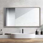 Oglindă  alu 001 Inox