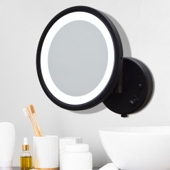 Oglindă cosmetică Zoom 04 Black