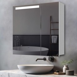 Dulap cu oglindă Atlant LED 201 70x80