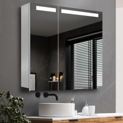 Dulap cu oglindă Atlant LED 202 70x80