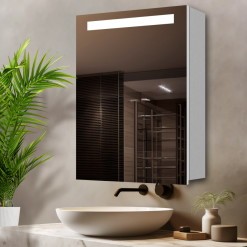 Dulap cu oglindă Atlant LED 101 60x50