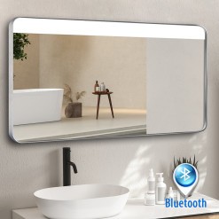 Oglindă Diana Inox Gloss + Bluetooth Oglindă Diana Inox Gloss + Bluetooth