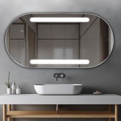 Oglindă Bruna Inox Gloss Oglindă Bruna Inox Gloss