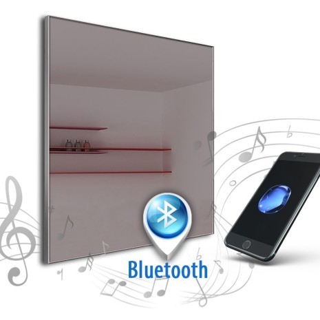 Oglindă alu 008 + Bluetooth