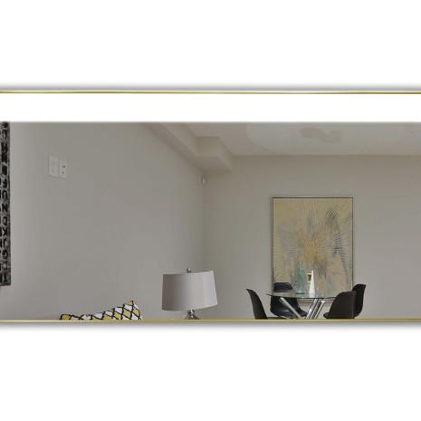 Oglindă Diana Inox Gold