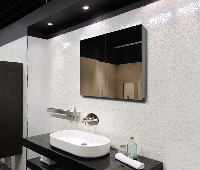 Dulap cu oglindă Atlant 201 70x70 - Fotografie 3