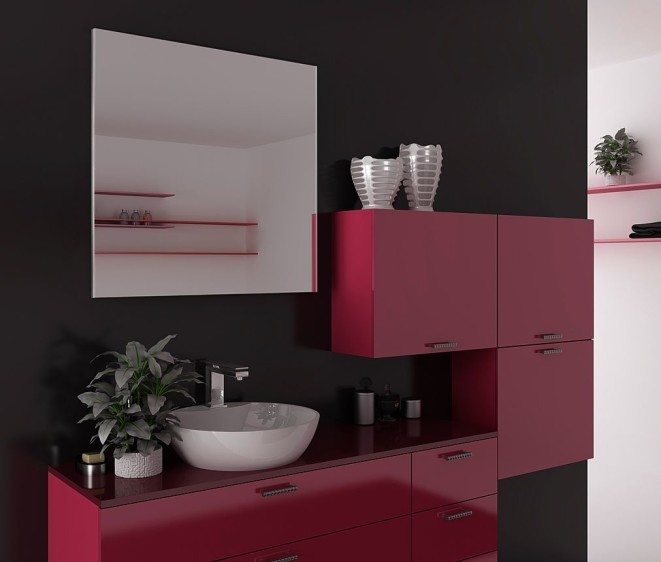 Oglindă alu 008 + Bluetooth - Fotografie 3