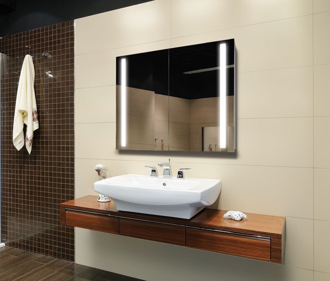 Dulap cu oglindă Biaggio + Bluetooth - Fotografie 4