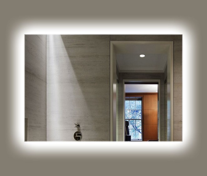 Oglindă Shape 04 +  ambilight  - Fotografie 1 Oglindă Shape 04 +  ambilight  - Fotografie 1