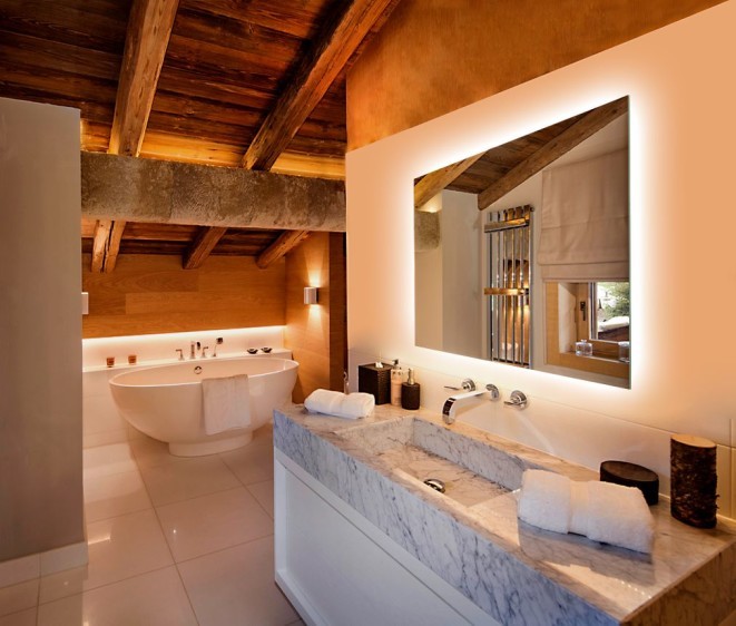 Oglindă Shape 04 +  ambilight  - Fotografie 3 Oglindă Shape 04 +  ambilight  - Fotografie 3