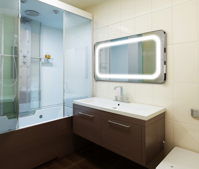 Oglindă  Loretta Inox Gloss - Fotografie 3