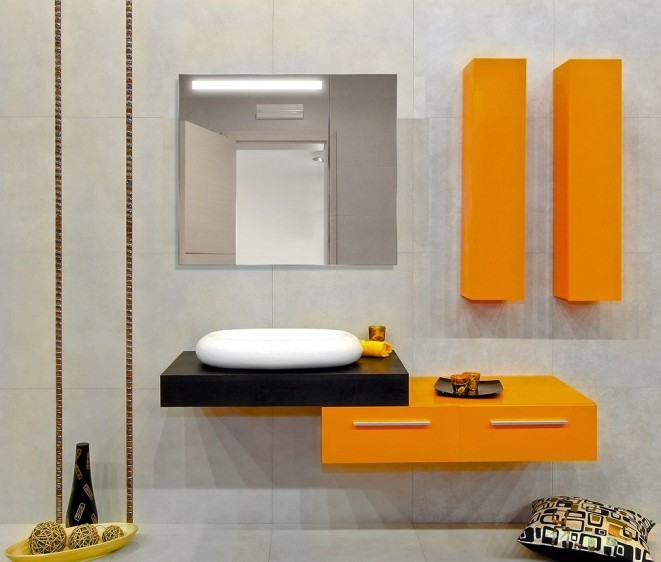 Dulap cu oglindă Atlant LED 201 70x80 - Fotografie 3