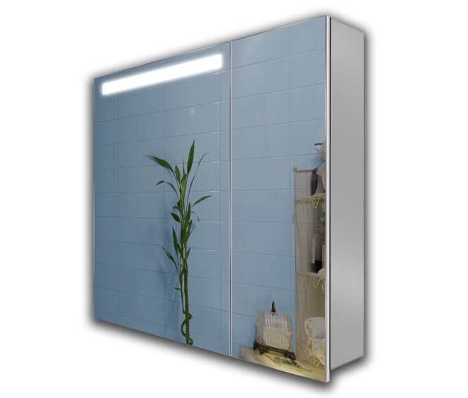 Dulap cu oglindă Atlant LED 201 70x80 - Fotografie 1