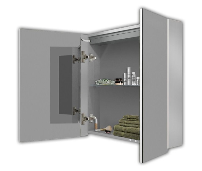 Dulap cu oglindă Atlant LED 201 70x80 - Fotografie 5