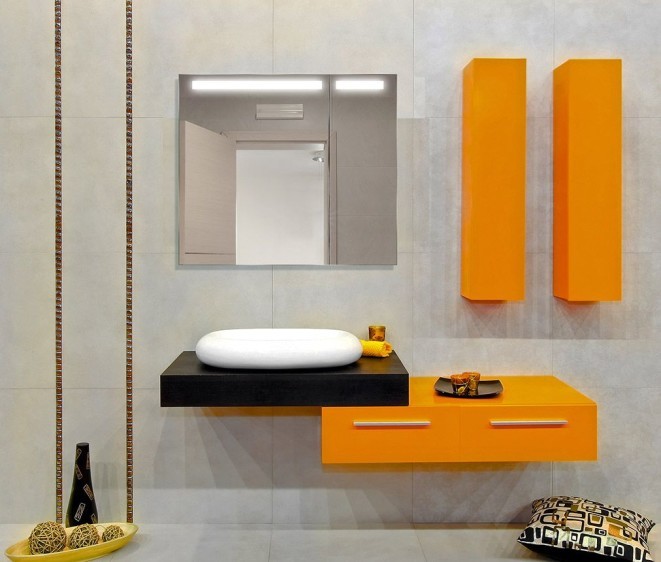 Dulap cu oglindă Atlant LED 202 70x80 - Fotografie 3