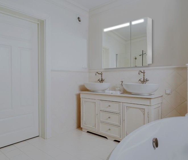 Dulap cu oglindă Atlant LED 202 70x80 - Fotografie 4