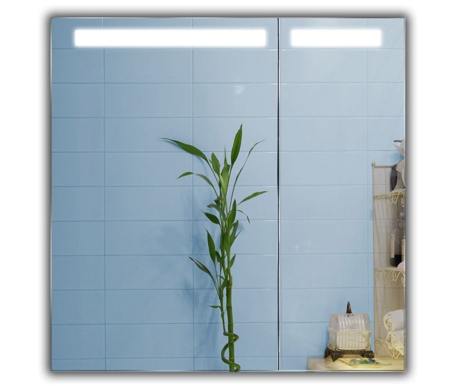 Dulap cu oglindă Atlant LED 202 70x70 - Fotografie 2