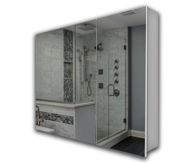 Dulap cu oglindă Atlant 201 70x80 - Fotografie 1