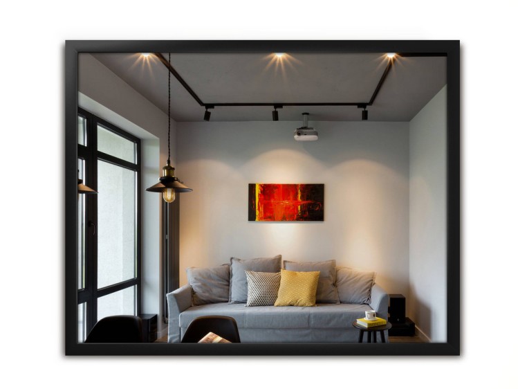 Oglindă alu 001 Black - Fotografie 2 Oglindă alu 001 Black - Fotografie 2