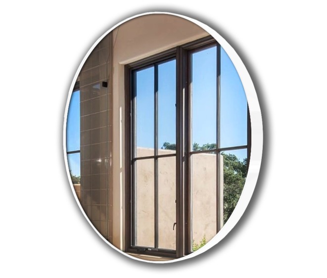 Oglindă Inox R White - Fotografie 1