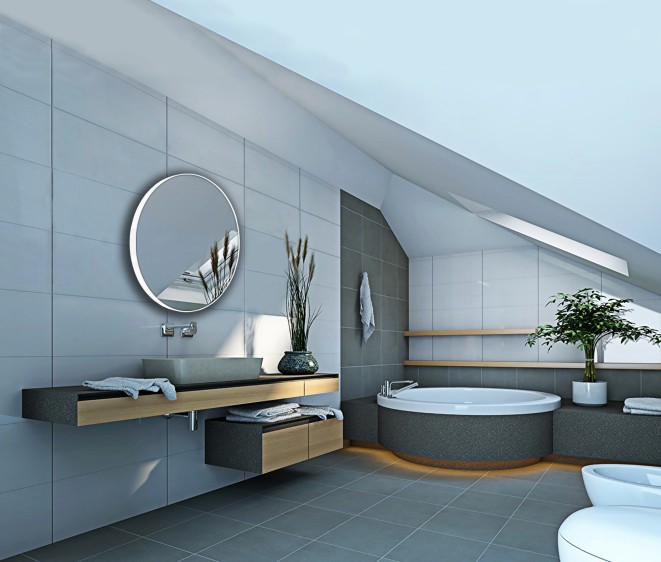 Oglindă Inox R White - Fotografie 3