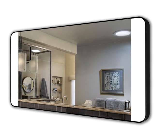 Oglindă Sabina Inox Black - Fotografie 1