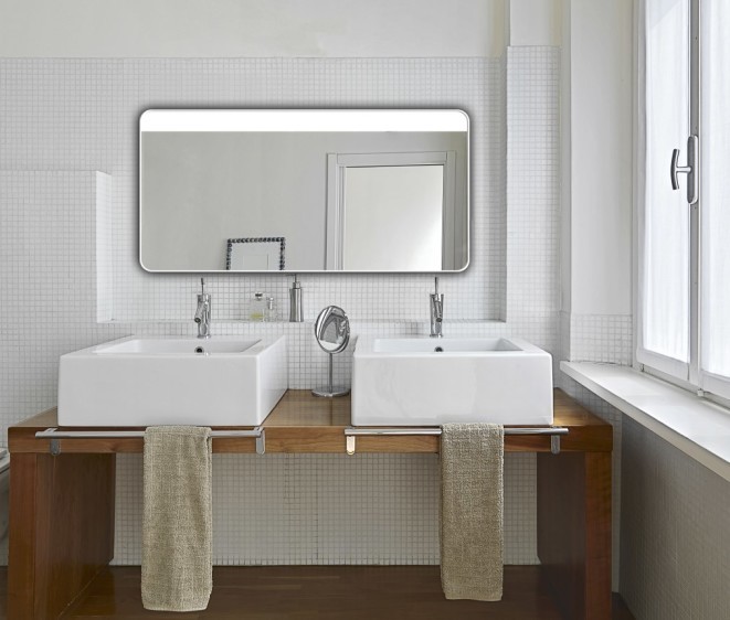 Oglindă Diana Inox White - Fotografie 3