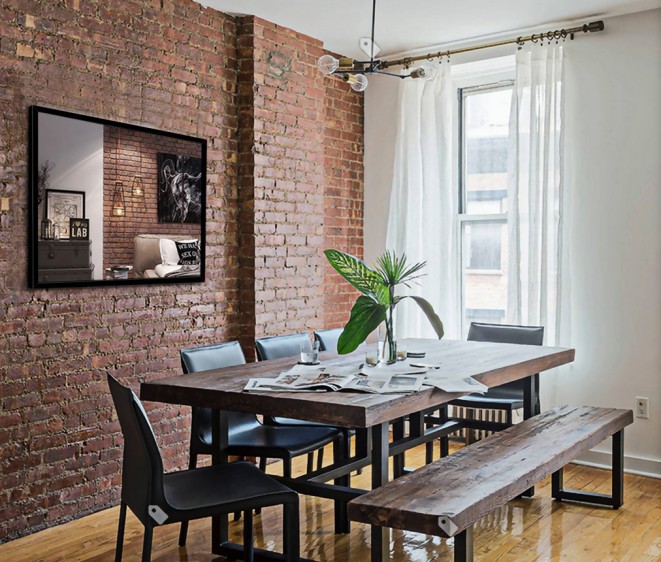 Oglindă alu 001 Black - Fotografie 4 Oglindă alu 001 Black - Fotografie 4