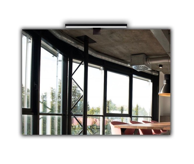 Oglindă Shape 04 + Consol 01 Black - Fotografie 2