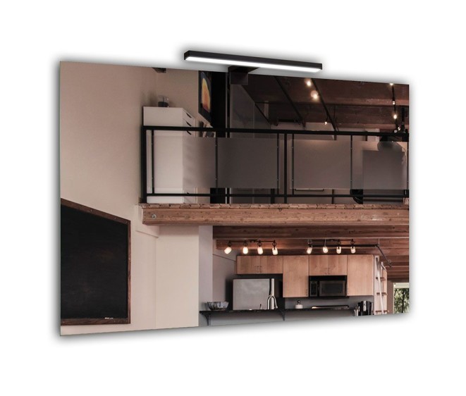 Oglindă Shape 04 + Consol 01 Black - Fotografie 5