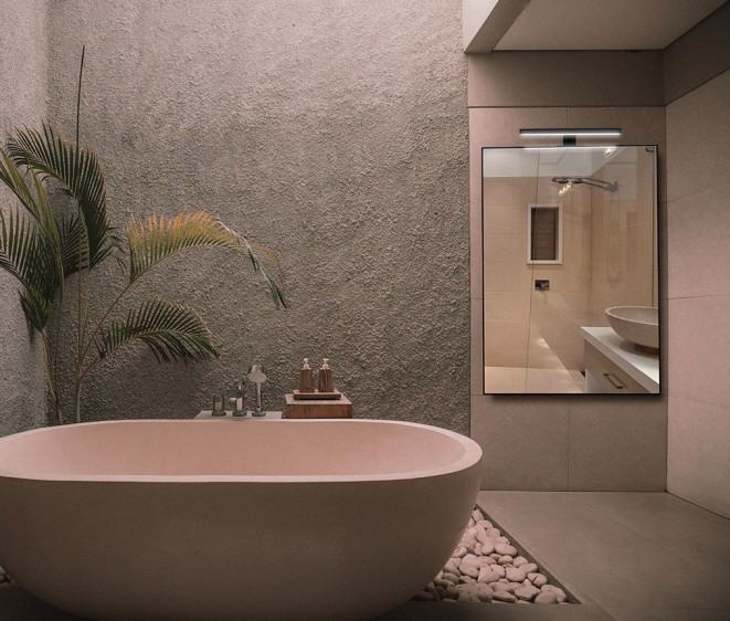 Oglindă alu 008 + Consol 01 Black - Fotografie 4