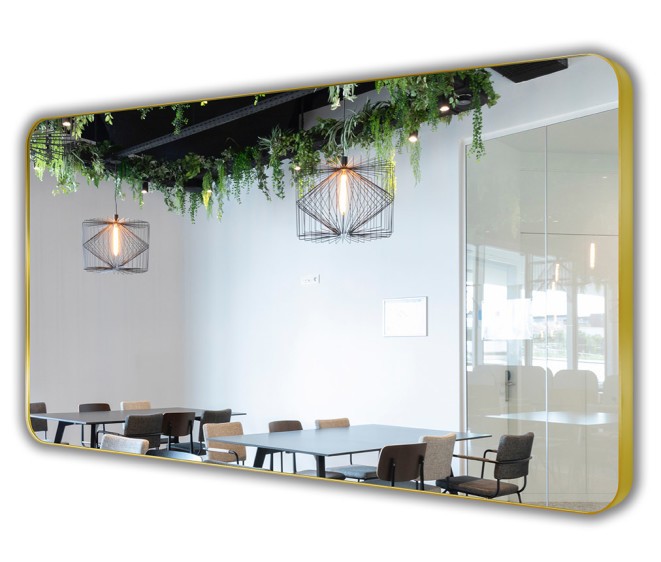 Oglindă Inox Gold - Fotografie 1