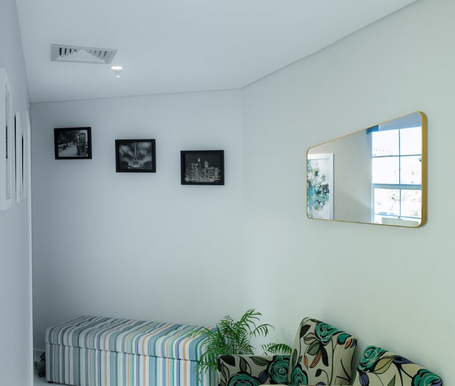 Oglindă Inox Gold - Fotografie 4