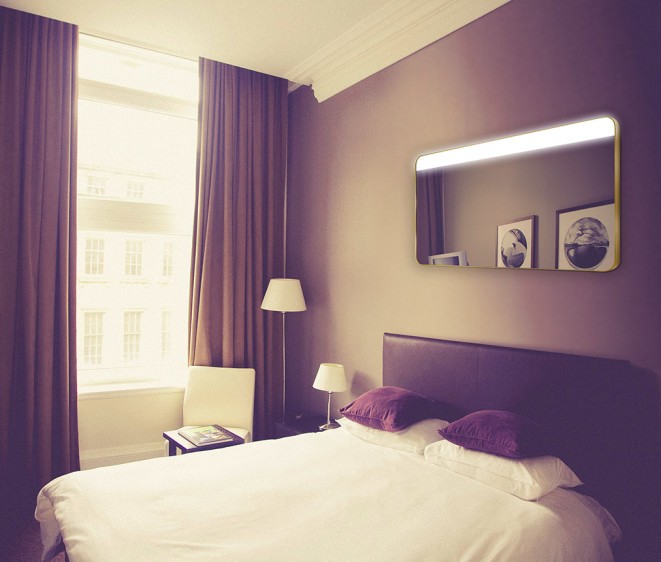 Oglindă Diana Inox Gold - Fotografie 3