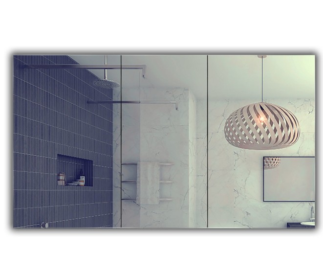 Dulap cu oglindă Atlant 301 Black - Fotografie 2