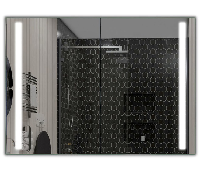 Dulap cu oglindă Biaggio Black - Fotografie 2