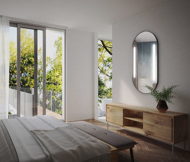 Oglindă Beatrice Inox Black - Fotografie 3