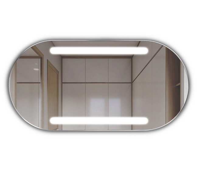 Oglindă Bruna Inox Gloss - Fotografie 2 Oglindă Bruna Inox Gloss - Fotografie 2