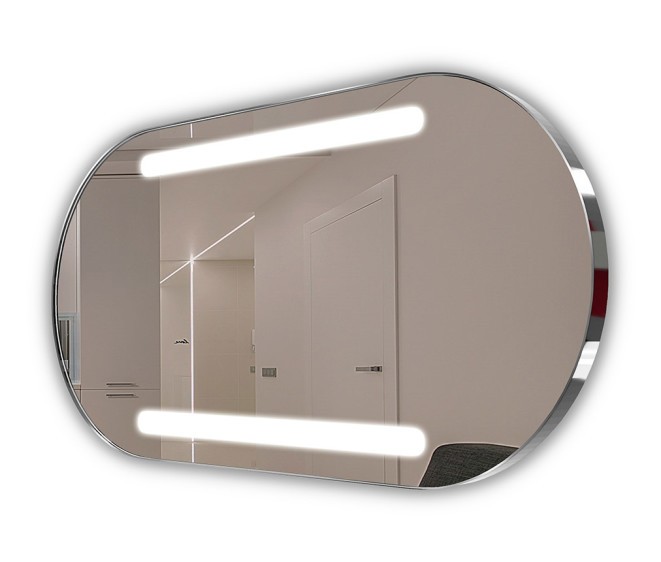 Oglindă Bruna Inox Gloss - Fotografie 1 Oglindă Bruna Inox Gloss - Fotografie 1