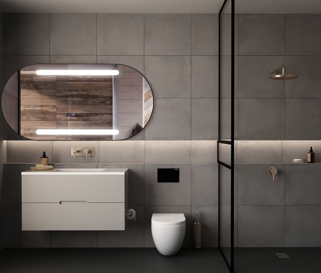 Oglindă Bruna Inox Black - Fotografie 3 Oglindă Bruna Inox Black - Fotografie 3