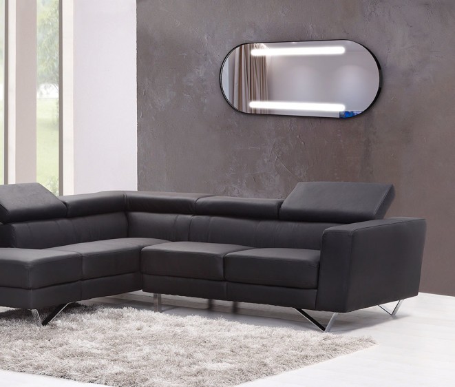 Oglindă Bruna Inox Black - Fotografie 4 Oglindă Bruna Inox Black - Fotografie 4