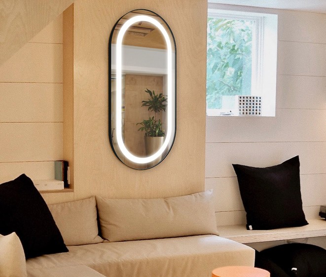 Oglindă Alice Inox Black - Fotografie 3