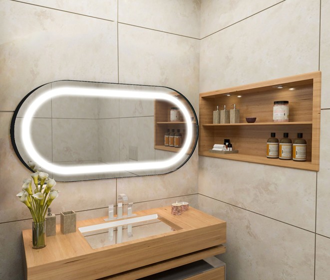 Oglindă Anatolia Inox Black - Fotografie 3