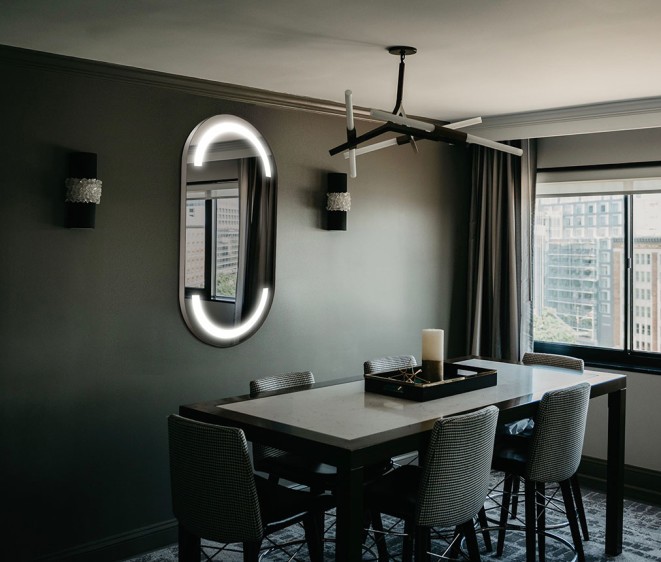 Oglindă Alberta Inox - Fotografie 5