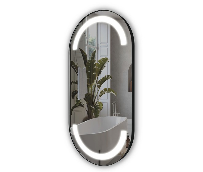 Oglindă Alberta Inox Black - Fotografie 1