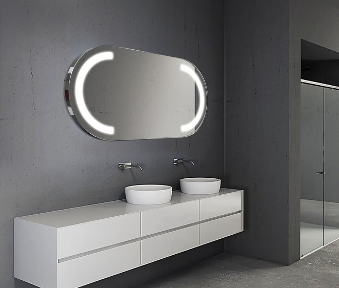 Oglindă Alessandra Inox Gloss - Fotografie 3