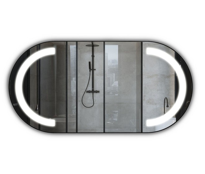 Oglindă Alessandra Inox Black - Fotografie 2