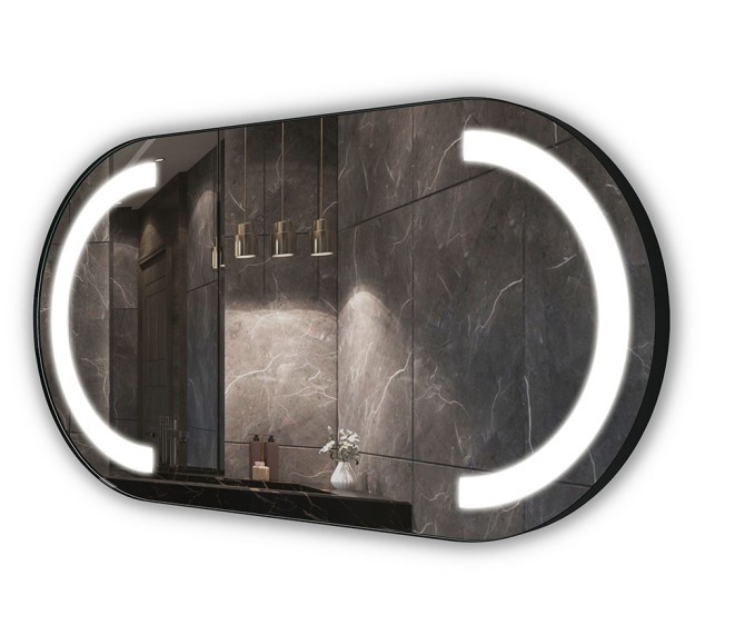 Oglindă Alessandra Inox Black - Fotografie 1