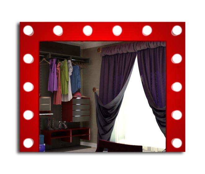 Oglindă  Hollywood Color - Fotografie 2 Oglindă  Hollywood Color - Fotografie 2